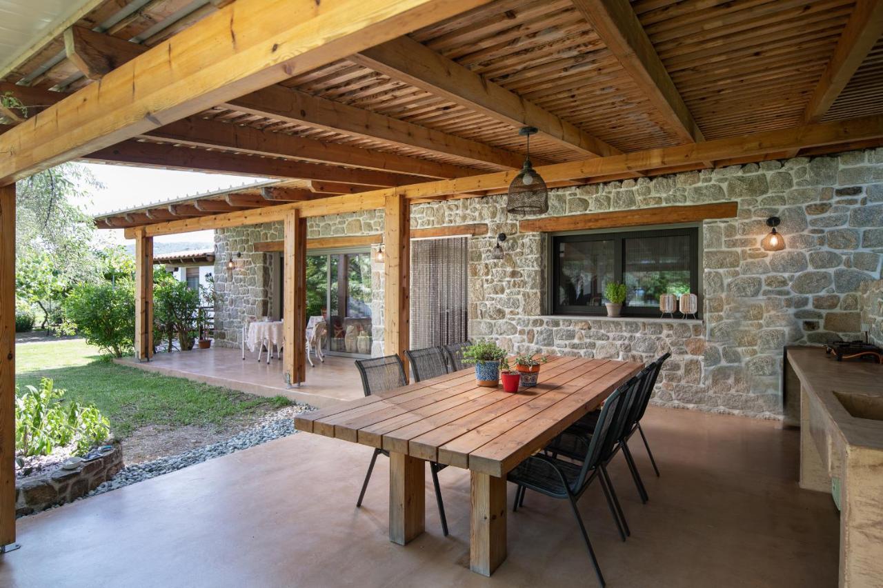 Villa Menie - Golden Fig Sykia Lodge Paralia Sikias 외부 사진