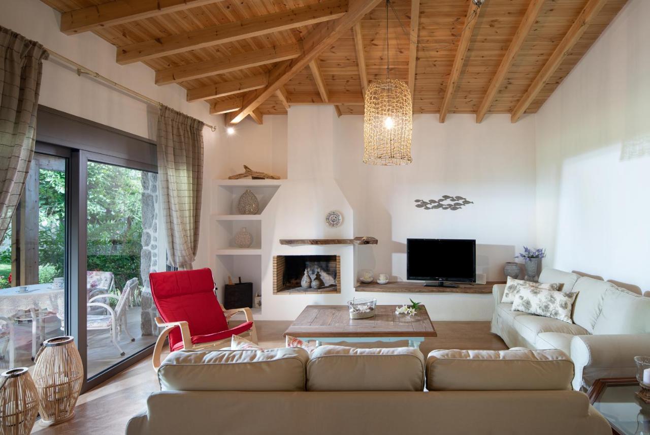 Villa Menie - Golden Fig Sykia Lodge Paralia Sikias 외부 사진