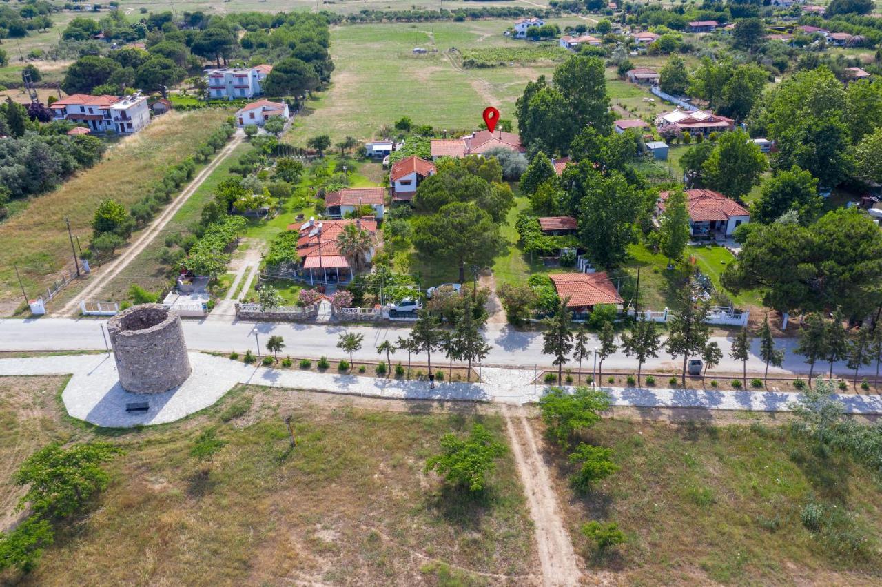 Villa Menie - Golden Fig Sykia Lodge Paralia Sikias 외부 사진