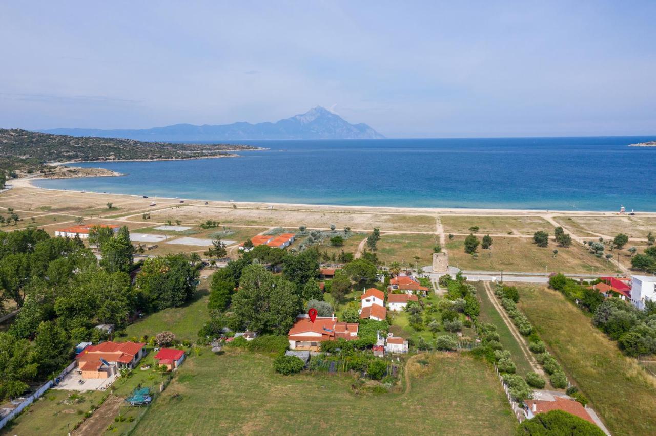 Villa Menie - Golden Fig Sykia Lodge Paralia Sikias 외부 사진